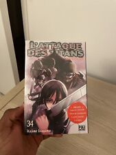 L'Attaque des Titans (SNK) - Tome 34 - Edition Limitée - Neuf