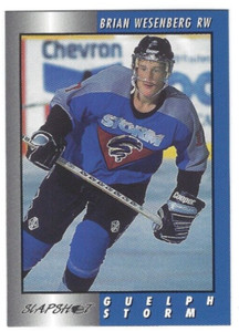 1994-95 Guelph Storm (OHL) Brian Wesenberg