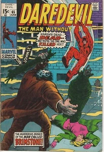 Marvel Comics Daredevil Vol 1 (serie de 1964) # 65 FN 6,0 - Imagen 1 de 2