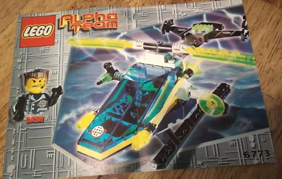 LEGO Instruction Manual Only 6773 Alpha Team Helicoptor No Bricks - Image 1 of 3