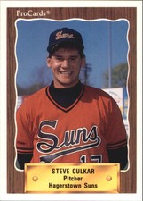 1990 Hagerstown Suns ProCards #1405 Steve Culkar