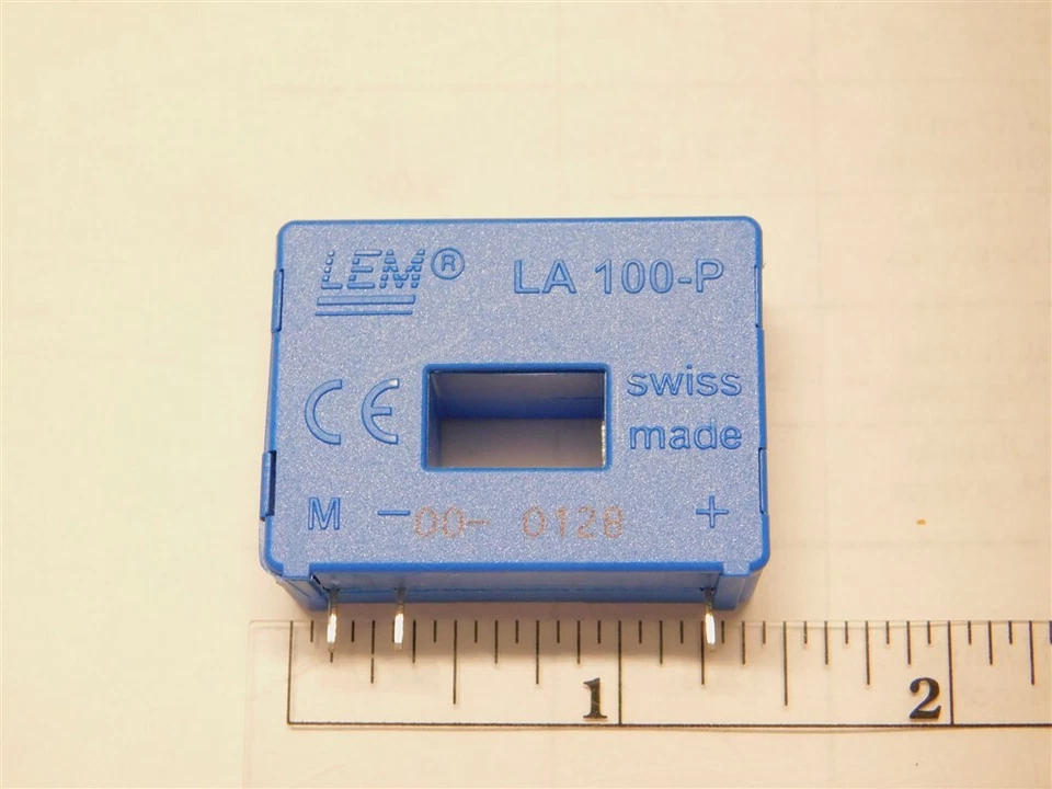LEM LA 100P Current Transducer 100A AC, DC, Pulsed W/Galvanic Isolation 1:2000 - Image 1 of 1