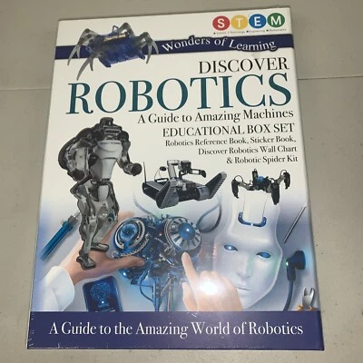 STEM Wonders of Learning: Discover Robotics - A Guide to Amazing Machines SEALED - Image 1 of 4