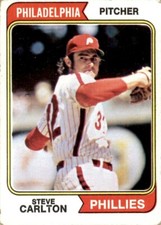1974 Topps #95 Steve Carlton Philadelphia Phillies VG-EX