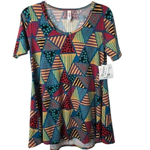 Lularoe nuova con etichetta spacco laterale donna multicolore perfetto taglia T XXS - Foto 1 di 6