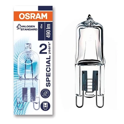 Osram 66740 lampadina alogena da forno 40 W 230 V G9 - Immagine 1 di 4
