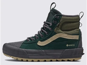 Vans MTE Sk8-Hi GORE-TEX Insulated Shoe Scarab/Grape Leaf Mens Hiking Boots NEW - Foto 1 di 6