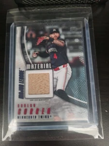 Carlos Correa Bat Material Karte MLM-CC - Bild 1 von 1