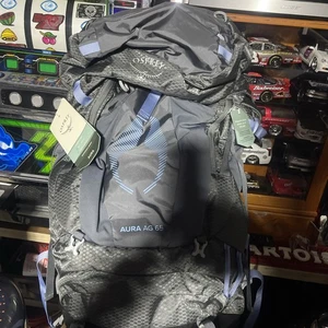 Osprey Womens Aura AG Backpacking, 65L, Tungsten Grey $340 - Picture 1 of 7