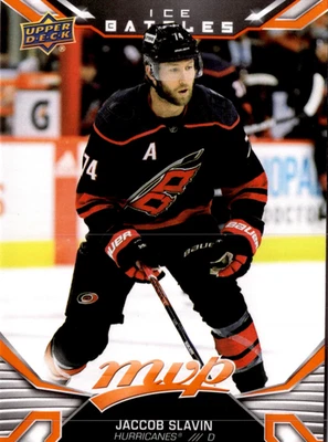 5 CARD LOT - 2022-23 Upper Deck MVP - Jaccob Slavin #101 - Image 1 of 2