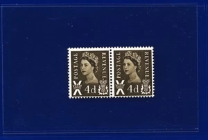 1968 SG S9 4d Olive-Sepia (Centre Band) PVA Gum XS13 MNH Unmounted Mint phhy - Picture 1 of 2