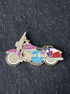 Hard Rock Cafe Austin - 2002 Motorcycle Pin - Picture 1 of 3