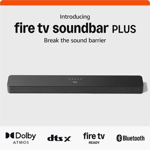 Fire TV Soundbar Plus newest model with built-in subwoofer 3.1 channel Dolby - Picture 1 of 7