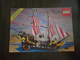 LEGO Set 6285 Manual Instructions ONLY Black Seas Barracuda 1989