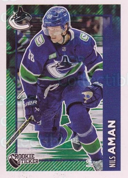 2023-24 Topps Stickers #493 Nils Aman - Image 1 of 1