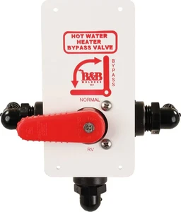 B&B MOLDERS 94228 VÁLVULA DE DERIVACIÓN CALENTADOR DE AGUA CALIENTE con PEX y placa *S42 - Imagen 1 de 2