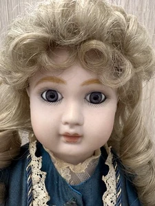 Bisque doll Steiner with Doll Stand Antique - Picture 1 of 12
