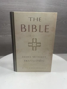 Bible : James Moffatt Translation with concordance, Hardcover - Imagen 1 de 7