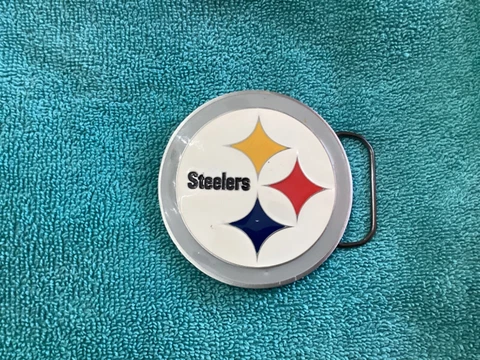 Pittsburgh Steelers Belt Buckle - Official NFL Product - NEW Cover