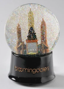 Bloomingdales New York 2020 Musical Snow Globe Plays New York New York Rare - Picture 1 of 10