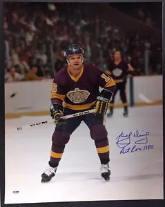 Marcel Dionne SIGNED 16x20 Photo HOF Art Ross 1980 LA Kings PSA/DNA AUTOGRAPHED - Picture 1 of 3