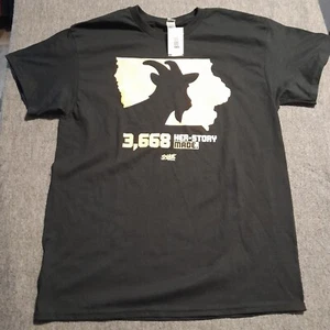 Caitlin Clark GOAT Iowa Hawkeyes Her-Story NCAA Record Unisex T-Shirt--Size L - Picture 1 of 6
