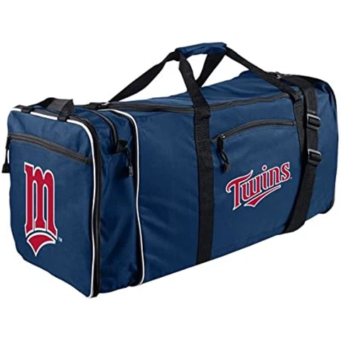 Officially Licensed MLB Extended "Steal" Duffel Bag (Minnesota Twins) Cover