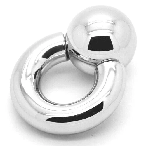 Монстр винт тяжелый вес BRC принц Альберт кольцо, тяжелый пирсинг ювелирные изделия - Изображение 1 из 2