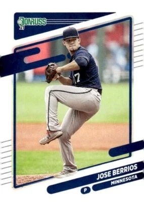 2021 Donruss #164 Jose Berrios Minnesota Twins - Image 1 of 2