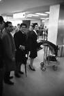 singer Paul Anka upon his arrival at Orly France 1963 Old Photo 1