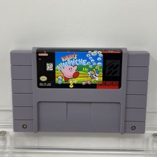 Kirby's Avalanche Super Nintendo SNES Game - Tested - Working