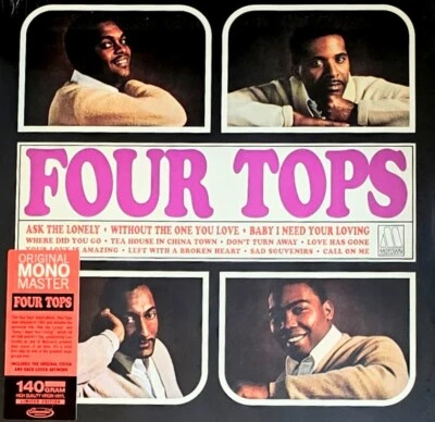 FOUR TOPS FOUR TOPS - MONO EDITION VINYL LP " NEW, SEALED " - Image 1 of 2