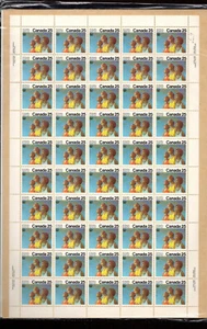 NO 683, OLYMPIC CEREMONIES 1976: MEDAL CEREMONY, UNFOLDED SHEET NH - Picture 1 of 1