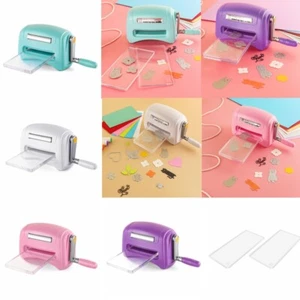 Mini máquina manual de troquelado y estampado en relieve para tarjetas artesanales de álbumes de recortes hágalo usted mismo - Imagen 1 de 18