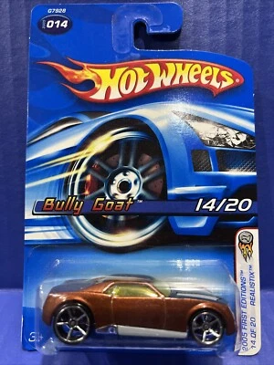 Hot Wheels 2005 primeras ediciones 14/20 Bully Goat #014 REALISTIX Foto 1 de 4