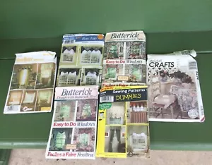 VINTAGE Simplicity Patterns, Window Treatments 6 Of Them LOOK! - Picture 1 of 13
