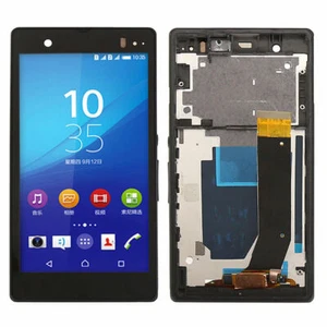 LCD Display Touch Screen Digitizer with Frame For Sony Xperia Z L36H C6602 C6603 - Picture 1 of 8