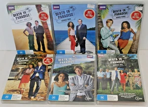 Death In Paradise DVD TV Series 1-6 BBC Drama 1-6 Reg 4 Murder Detective Drama - Picture 1 of 22