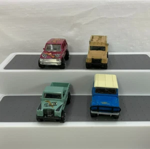 Lot of 4 Hot Wheels Matchbox Land Rover Defender 110 Pick Up Truck 90 Die Cast - Picture 1 of 6