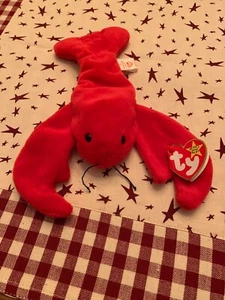 Ty Beanie Babies Pinchers Style #4026 Tags 1993 P.V.C Pellets No Red Stamp RARE - Bild 1 von 12