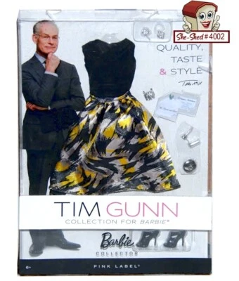 Tim Gunn печати юбка Barbie коллекции моды и аксессуаров упаковка #1 новый W3464 - Изображение 1 из 3