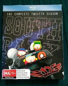 SOUTH PARK THE COMPLETE TWELFTH SEASON – BLU-RAY, 3-DISC BOX SET- REGION-ALL - Picture 1 of 2