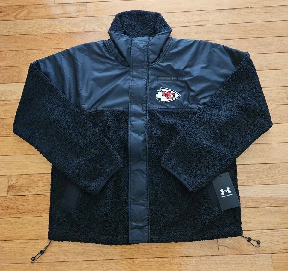 Kansas City Chiefs Under Armour Mission Boucle Jacket/Swacket for Ladies NWT - Image 1 of 1
