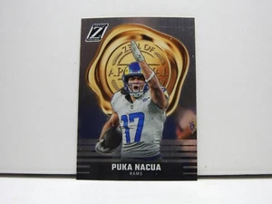 2023 Panini Zenith Puka Nacua RC Zeal Of Approval #38 Los Angeles Rams - Picture 1 of 2