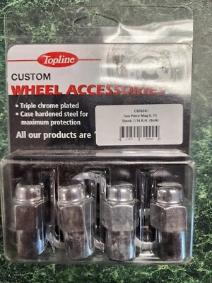 Topline duas peças Mag 0,75 haste 7/16" R/H porcas Qtd. 20  - Imagem 1 de 2