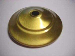 Tapa de jarrón de latón, tapa superior giratoria/jarrón latón satinado cepillado y lacado - Imagen 1 de 4