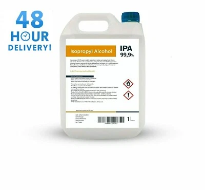 B2C Isopropyl Alcohol IPA 99.9% Cleaning Industrial Pure Isopropanol LAB grade 1L 5L