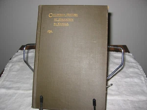 Kolumbianische Geschichte der Bildung in Kansas von Pädagogen 1893 HC Loc T 11 - Bild 1 von 3