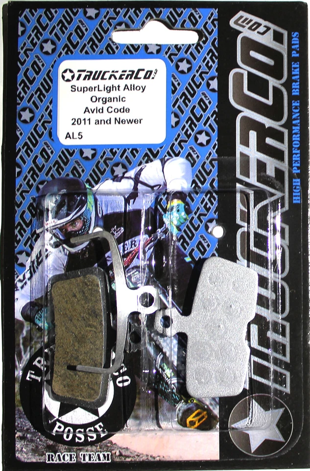 TruckerCo Alu Scheibenbremsbeläge Sram Avid Code 2011+ R RSC Guide RE RSDH AL5 - Bild 1 von 1