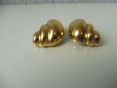 Schöne Ohrringe / Ohrclips  vergoldet  ,  Pierre Lang - Bild 1 von 4